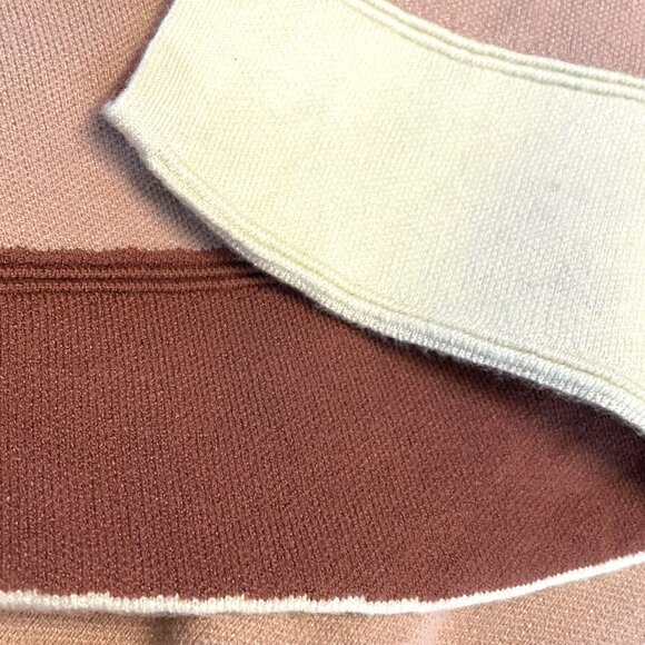 THML Sweater SMALL Balloon Sleeve Neutral Scandi Girl - Picture 6 of 8